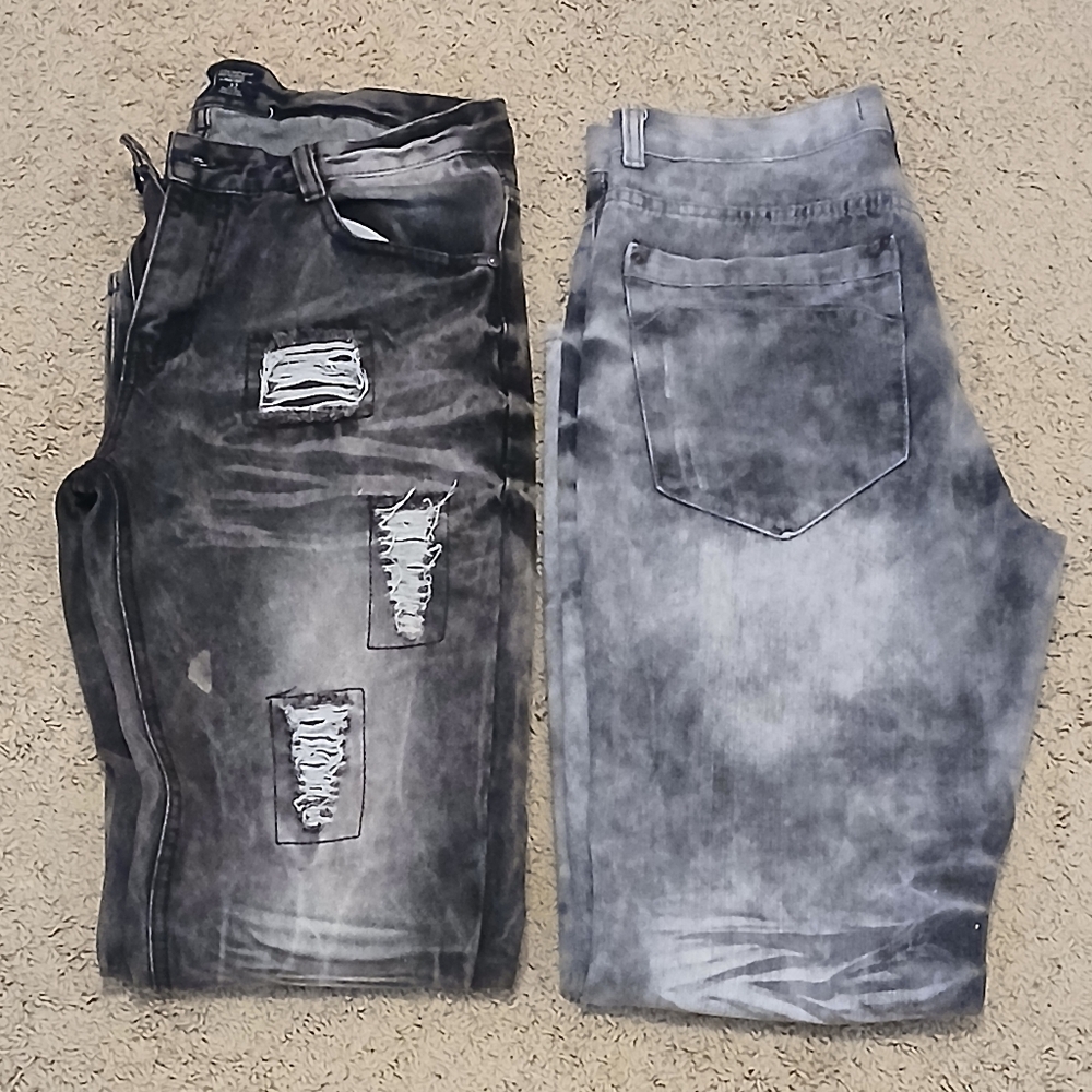 Distressed Men's Jeans Bundle (2 jeans)